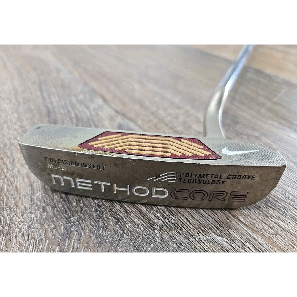 Nike Method Core MC-2i Putter Steel Shaft SuperStroke Grip Blade 34in Silver